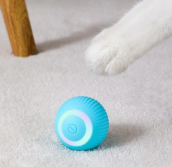 FlickBall™ - Self-Interactive Cat Toy Ball