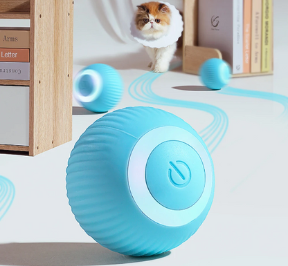 FlickBall™ - Self-Interactive Cat Toy Ball