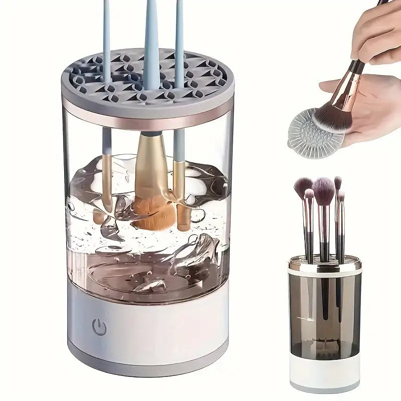 AuraGlow™ - Electric Makeup Brush Cleaner